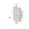 Serratura Europea Securemme 4+1 int. 28 reversibile DX e SX