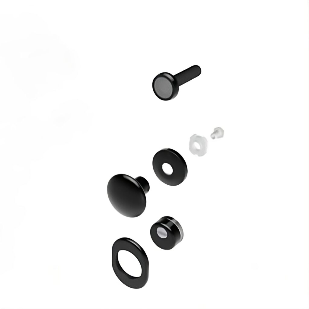 Kit ESTERNO accessori per porta blindata serie tonda