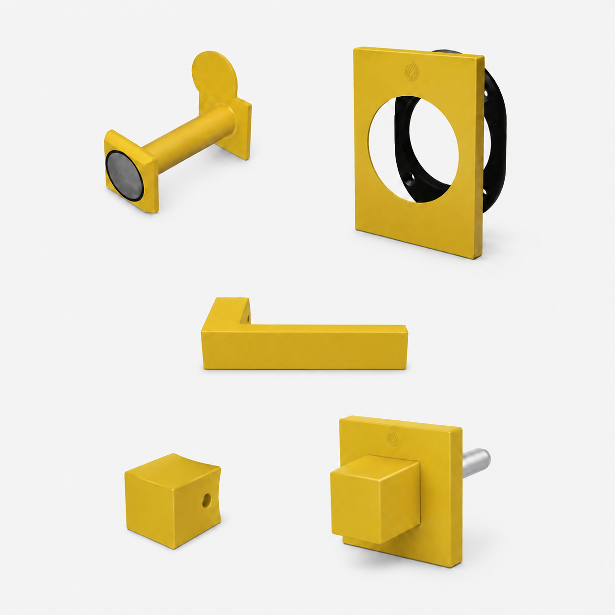 Kit INTERNO accessori per porta blindata serie quadra