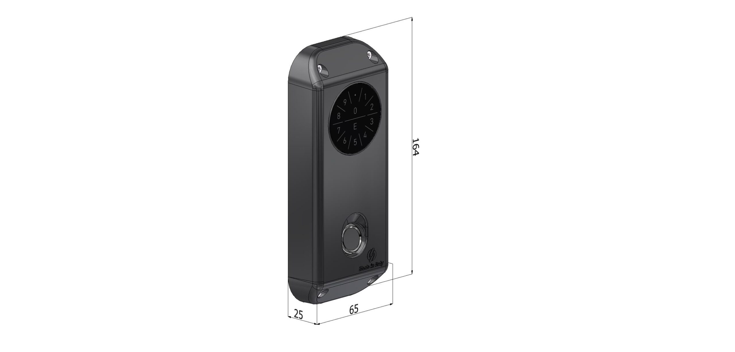 Tastiera Elettronica Wireless 3-in-1: Controllo Accessi Smart con D-Smart 2.0